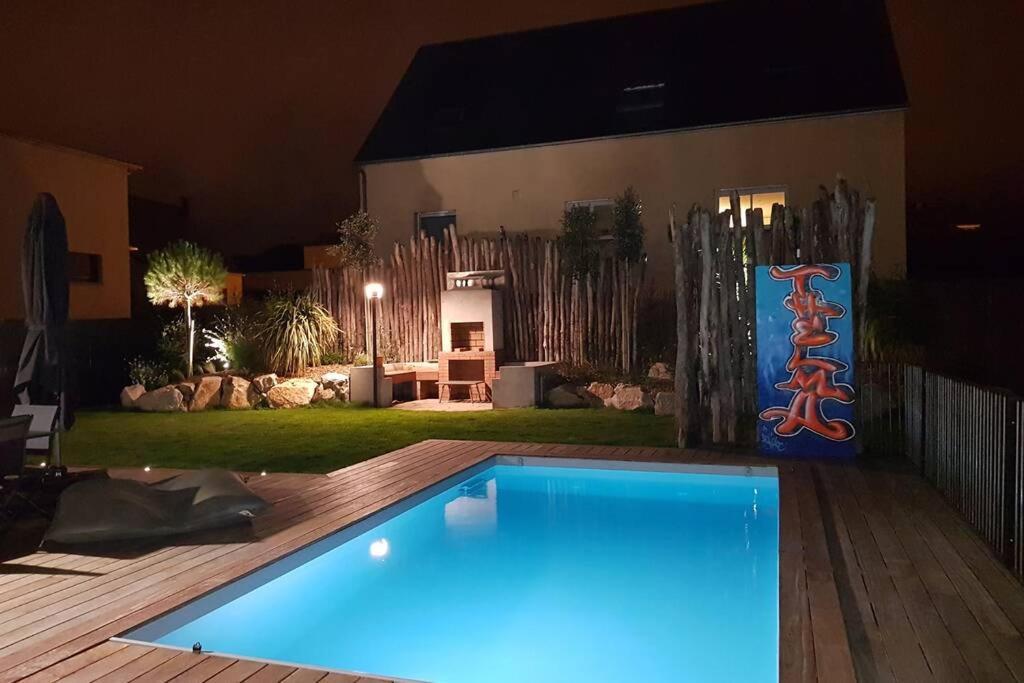 La Villa Thelma 5 Etoiles, Piscine, Sauna Et Jacuzzi Granville Exterior photo